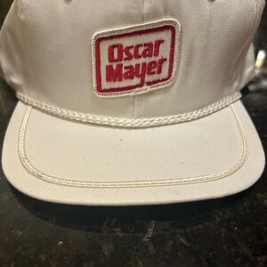 Oscar Mayer White rope hat